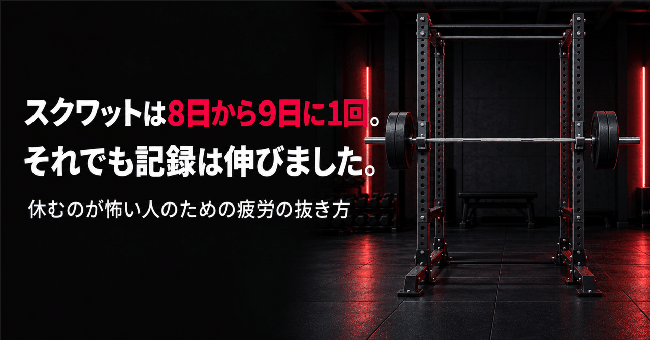 note 休むのが怖い人のための疲労の抜き方